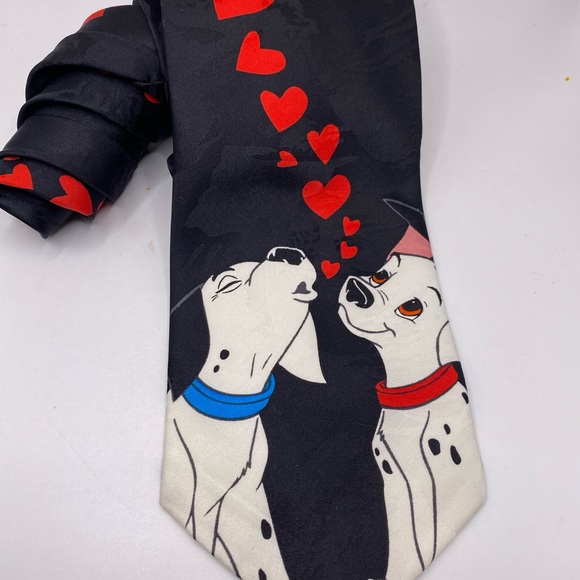 Disney Other - Love talk Dalmation tie